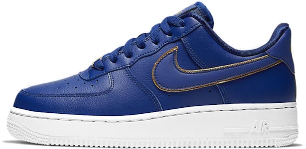 (W) Nike Air Force 1 Low 'Biru Emas Swoosh' AO2132-401 Buy (W) Nike Air Force 1 Low 'Biru Emas Swoosh' AO2132-401