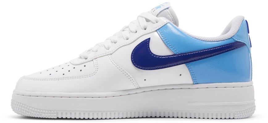 (女性)Nike Air Force 1 低筒「藍色亮面 Swoosh」DJ9942-400 Lookbook (女性)Nike Air Force 1 低筒「藍色亮面 Swoosh」DJ9942-400