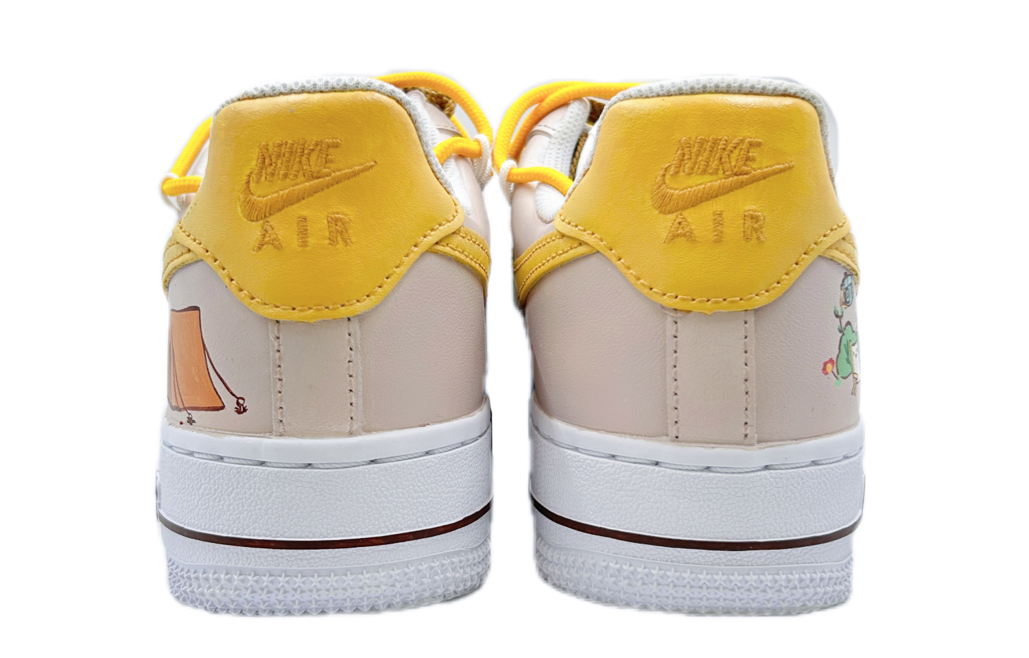 (W) Nike Air Force 1 Low 'Cartoon Oil Painting Cute Bear' 圖 5