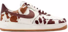 Buy (W) 耐克Air Force 1低帮“牛纹棕色” IO0442-200