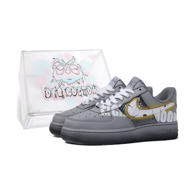 (W) Nike Air Force 1 Low 'Da Vinci The Moon Custom'