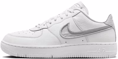 (Women) Nike Air Force 1 Low 'Dance Pack - Summit White Silver' FJ7409-101 (Women) Nike Air Force 1 Low 'Dance Pack - Summit White Silver' FJ7409-101