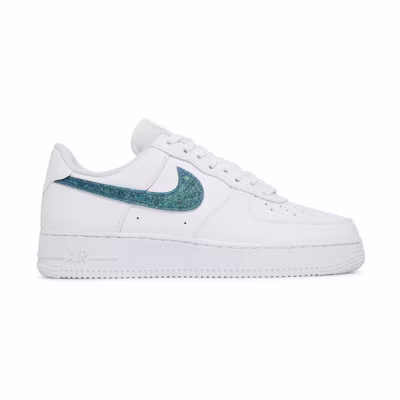 (W) Nike Air Force 1 Low 'Glitter Swoosh Celery'