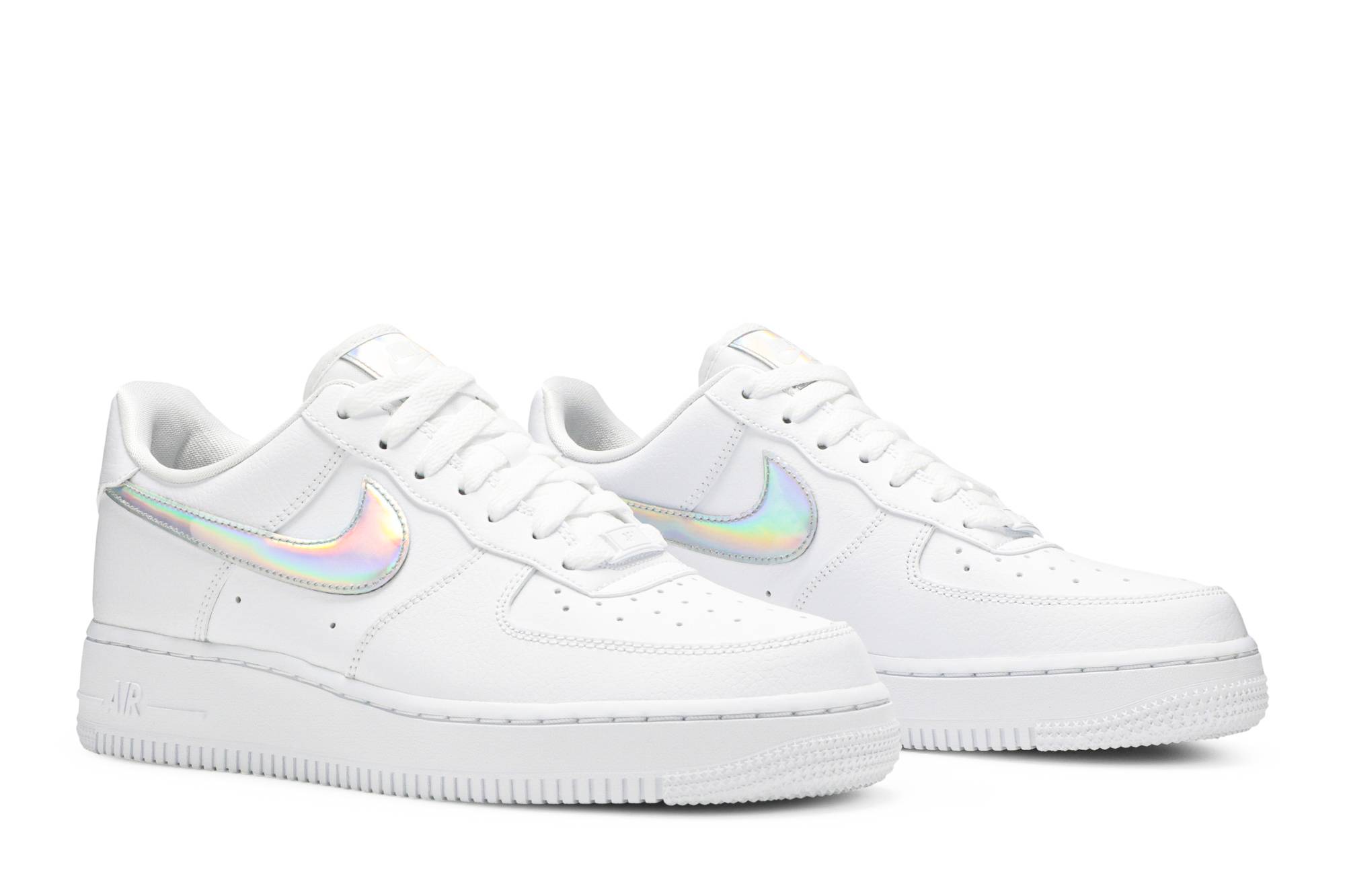 Cheap (W) Nike Air Force 1 Low 'Swoosh Iridiscente' CJ1646-100
