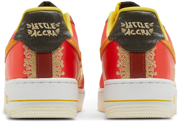 (W) Nike Air Force 1 Low 'Little Accra' Edición Especial DV4462-600 Details for (W) Nike Air Force 1 Low 'Little Accra' Edición Especial DV4462-600