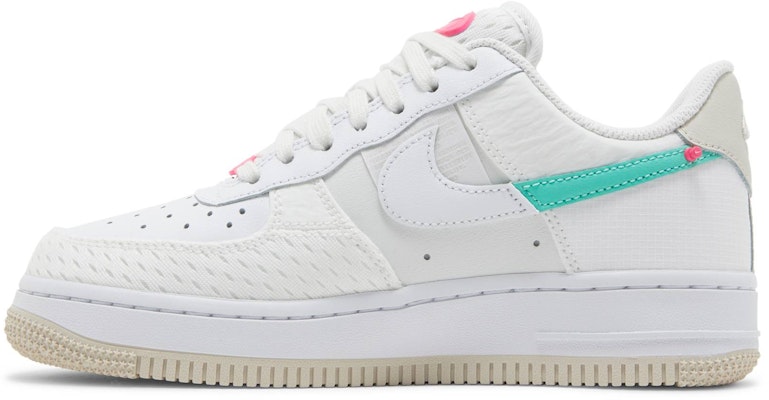 (W) Nike Air Force 1 Low 'Pink Bling' Rosa Brillante DX6061-111 Lookbook (W) Nike Air Force 1 Low 'Pink Bling' Rosa Brillante DX6061-111