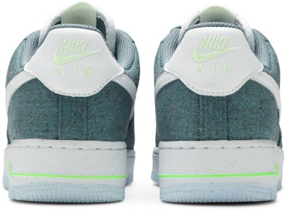 Nike Air Force 1 Low 'Kanvas Daur Ulang - Ozone Biru' CN0866-001 Details for Nike Air Force 1 Low 'Kanvas Daur Ulang - Ozone Biru' CN0866-001