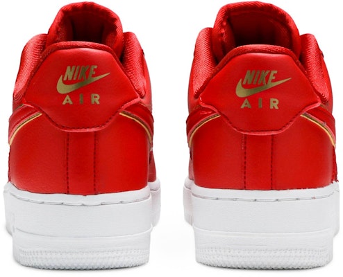 (W) Nike Air Force 1 Low 'Rojo Dorado Swoosh' AO2132-602 Details for (W) Nike Air Force 1 Low 'Rojo Dorado Swoosh' AO2132-602