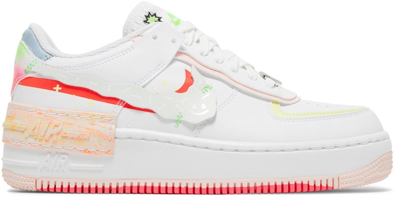 White pink orange best sale nike