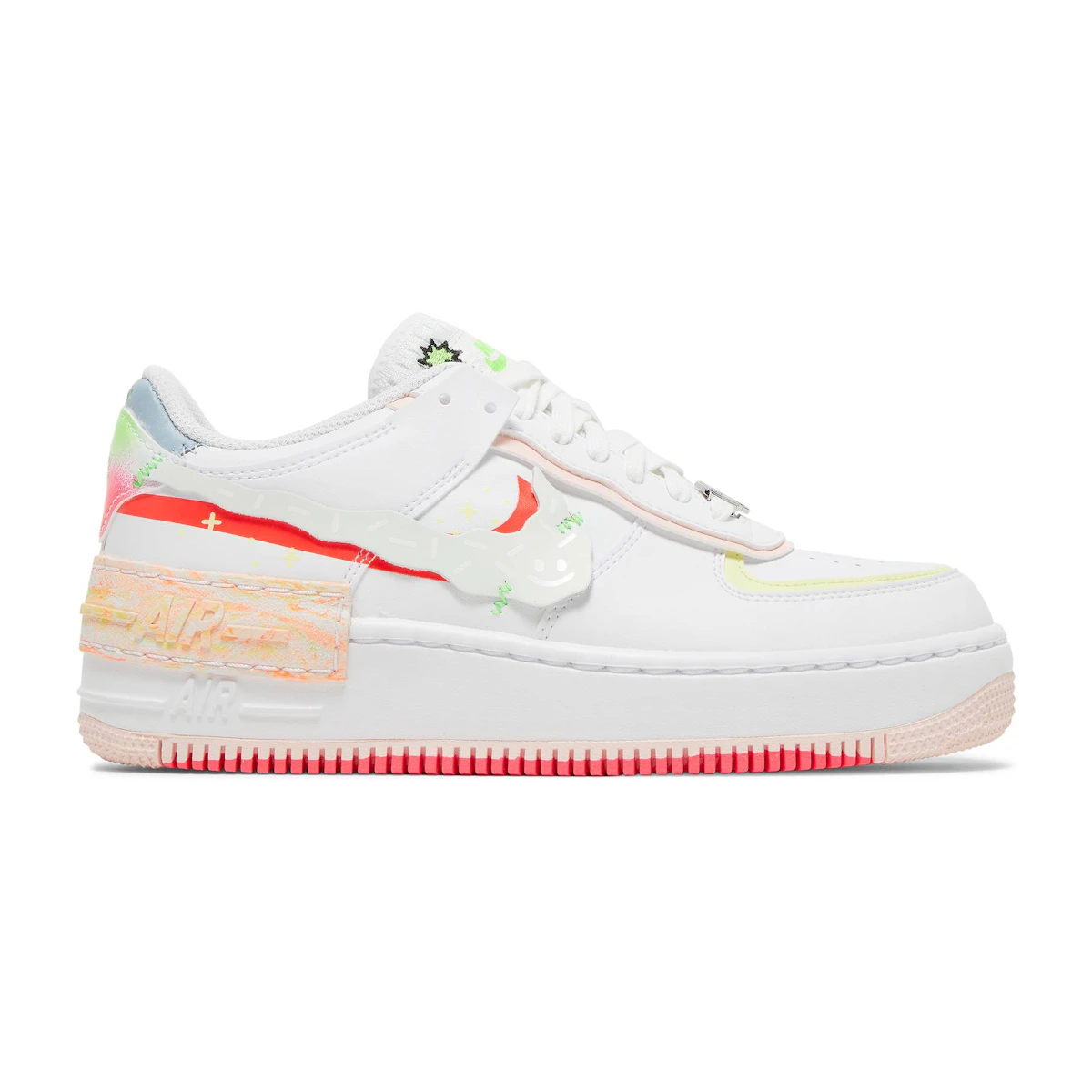 Buy (Women) Nike Air Force Low 'Shadow White Pink Orange' DV1364