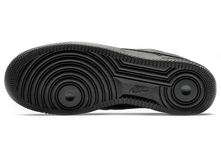 Purchase (W) Nike Air Force 1 Low 'Triple Black Stage Lighting' Sepatu Hitam Lengkap DD8959-001(TeamNine-AF1004)