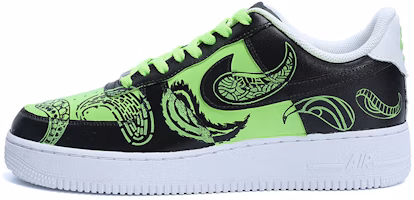 (Women) Nike Air Force 1 Low 'Triple White Cashew Flower Totem' DD8959-100(TeamNine-AF1002)