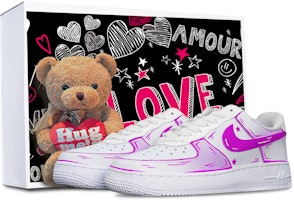 (W) Nike Air Force 1 Low 'Garis Violet' DD8959-108-484835 Buy (W) Nike Air Force 1 Low 'Garis Violet' DD8959-108-484835