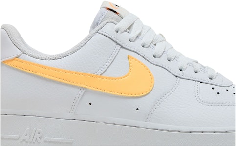 Nike Air Force 1 Low 白甜瓜 耐磨透氣 低筒 板鞋 男款 白黃 Order Nike Air Force 1 Low 白甜瓜 耐磨透氣 低筒 板鞋 男款 白黃