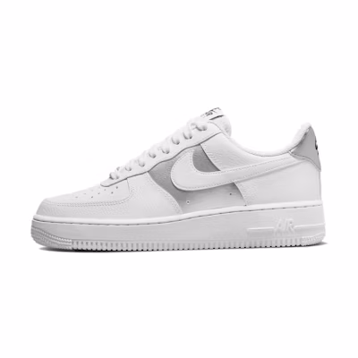 (W) Nike Air Force 1 Low 'White Metallic Silver'