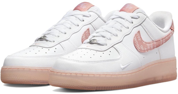 (W) ナイキ エアフォース1 '07 ロー "ホワイト/ピンク" DQ5019-100 Lookbook (W) ナイキ エアフォース1 '07 ロー "ホワイト/ピンク" DQ5019-100