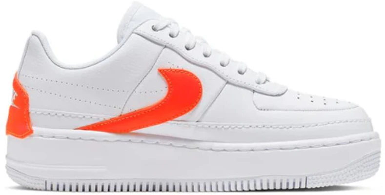 耐吉 Air Force 1 Low Jester XX 防滑減震透氣 低筒 板鞋 女款 白橙 Order 耐吉 Air Force 1 Low Jester XX 防滑減震透氣 低筒 板鞋 女款 白橙