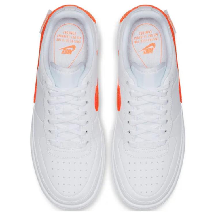 Lookbook 耐吉 Air Force 1 Low Jester XX 防滑減震透氣 低筒 板鞋 女款 白橙
