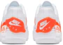 Shop 耐吉 Air Force 1 Low Jester XX 防滑減震透氣 低筒 板鞋 女款 白橙
