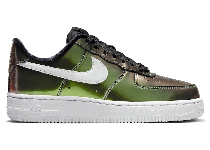 Nike air force 1 just do it womens green cheap