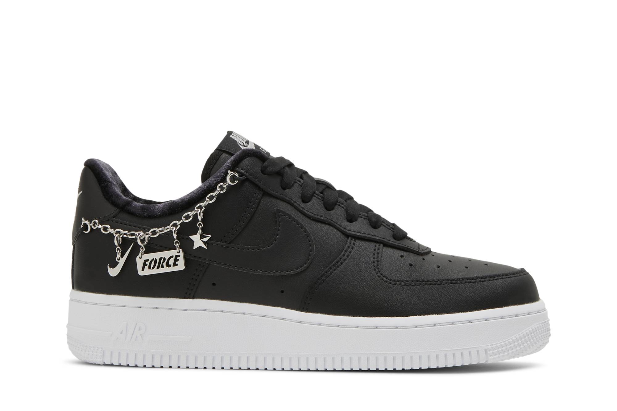 Buy (W) 나이키 에어포스 1 로우 LX '럭키 참스 블랙' DD1525-001