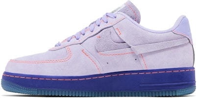 Nike Air Force 1 Low 07 Lux 拼接 反標 復古休閒 低筒 板鞋 女款 紫羅蘭 Lookbook Nike Air Force 1 Low 07 Lux 拼接 反標 復古休閒 低筒 板鞋 女款 紫羅蘭