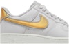 Order (W) エアフォース1 ロー メタリック プラチナ/ゴールド AR0642-001