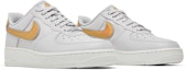 Cheap (W) エアフォース1 ロー メタリック プラチナ/ゴールド AR0642-001