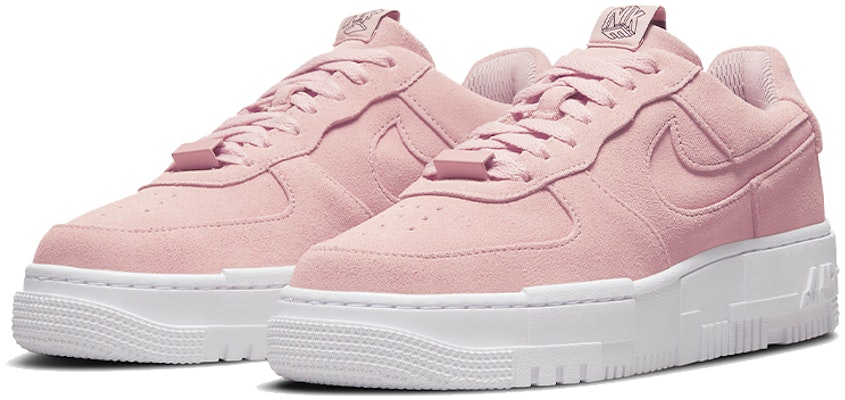 (W) ナイキ エアフォース1 '07 LX ピンクスエード DQ5570-600 Lookbook (W) ナイキ エアフォース1 '07 LX ピンクスエード DQ5570-600