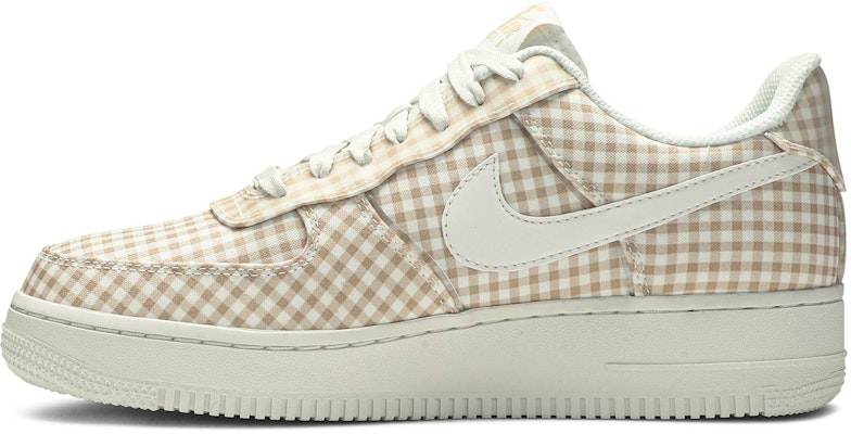 (W) Nike Air Force 1 Low QS 'Gingham Pack - Beige' Sepatu Pria. BV4891-101 Lookbook (W) Nike Air Force 1 Low QS 'Gingham Pack - Beige' Sepatu Pria. BV4891-101