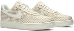 Cheap (W) Nike Air Force 1 Low QS 'Gingham Pack - Beige' Sepatu Pria. BV4891-101