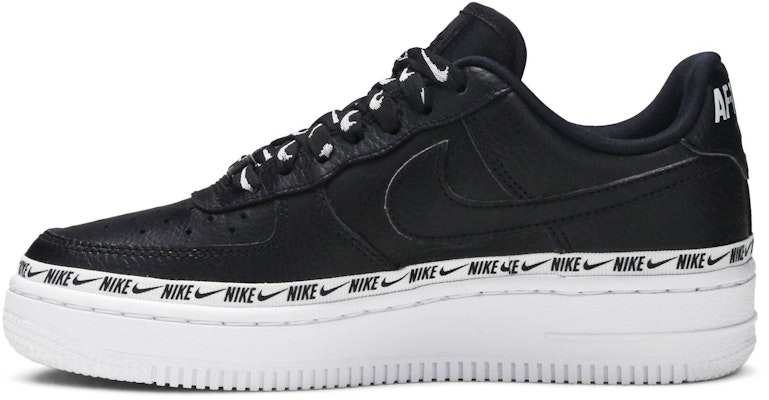 Nike air force 1 ribbon pack black best sale