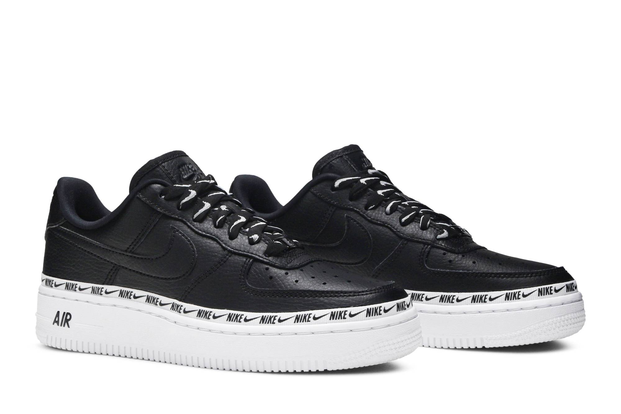 Women Nike Air Force 1 Low Ribbon Pack Black AH6827 002