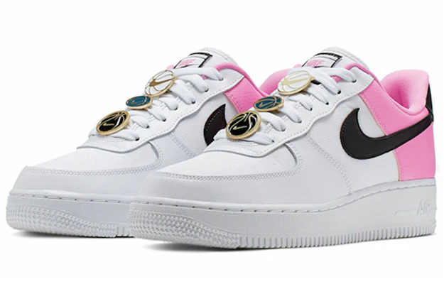 (Women) Nike Air Force 1 Low SE 'Basketball Pins' AA0287-107 Lookbook (Women) Nike Air Force 1 Low SE 'Basketball Pins' AA0287-107