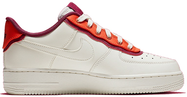 (女士款)Nike Air Force 1 低筒 SE Sail Team Orange True Berry AA0287-104 Order (女士款)Nike Air Force 1 低筒 SE Sail Team Orange True Berry AA0287-104