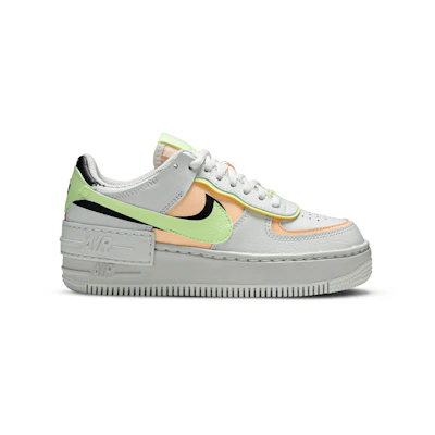 (W) Nike Air Force 1 Low Shadow 'Summit White Barely Volt Crimson Tint'