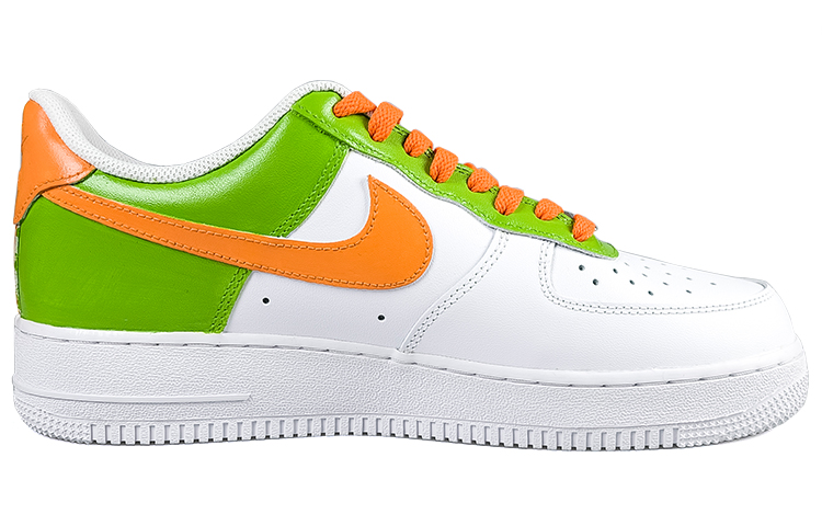 (W) Nike Air Force 1 Low White Green Orange 'SuperRich Cartoon' 圖 2