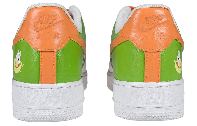 (W) Nike Air Force 1 Low White Green Orange 'SuperRich Cartoon' 圖 4