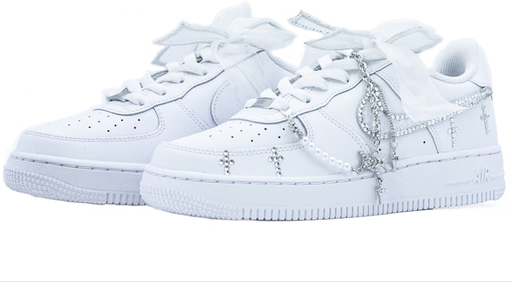 (W) 나이키 에어포스1 로우 화이트 핑크 퍼플 '버터플라이 브라이덜' DD8959-100-466063 Shop (W) 나이키 에어포스1 로우 화이트 핑크 퍼플 '버터플라이 브라이덜' DD8959-100-466063