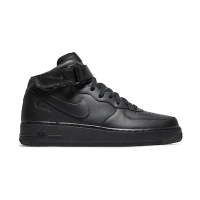 (W) Nike Air Force 1 Mid 07 Le Black Black