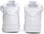 (W) Nike Air Force 1 Mid 07 Leather 'Triple White' Putih Serba 366731-100
