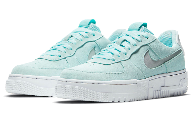 Lookbook (W) Nike Air Force 1 Pixel 'Glacier Blue' Sepatu Pria Wanita Sneaker Biru Muda DH3855-400