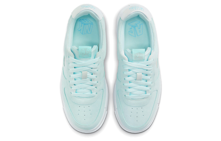 Shop (W) Nike Air Force 1 Pixel 'Glacier Blue' Sepatu Pria Wanita Sneaker Biru Muda DH3855-400