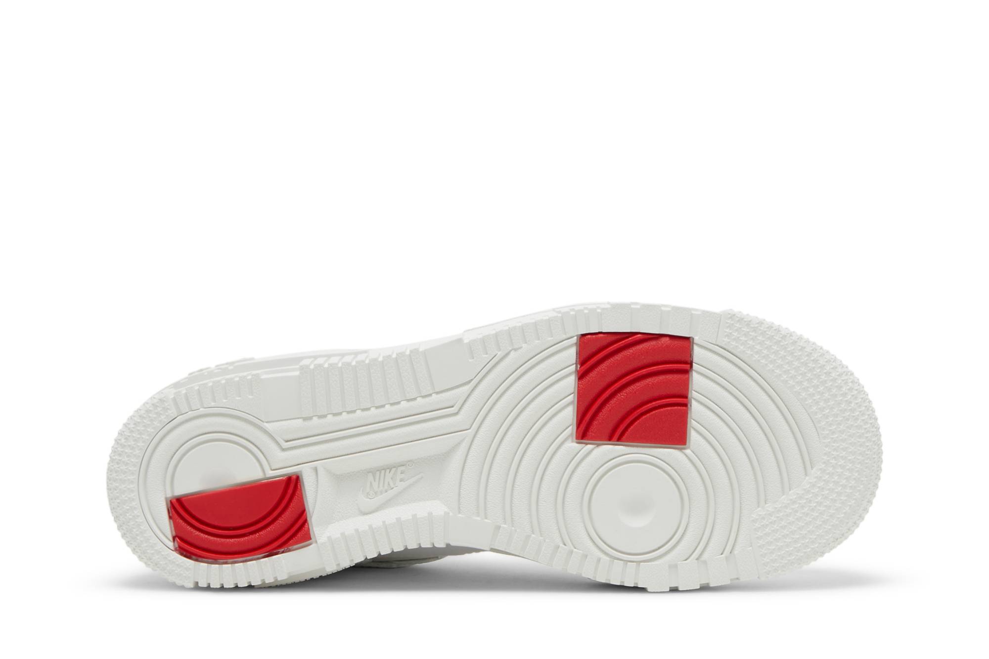 Shop (W) Nike Air Force 1 Pixel 'Blanco Summit Rojo' CK6649-105