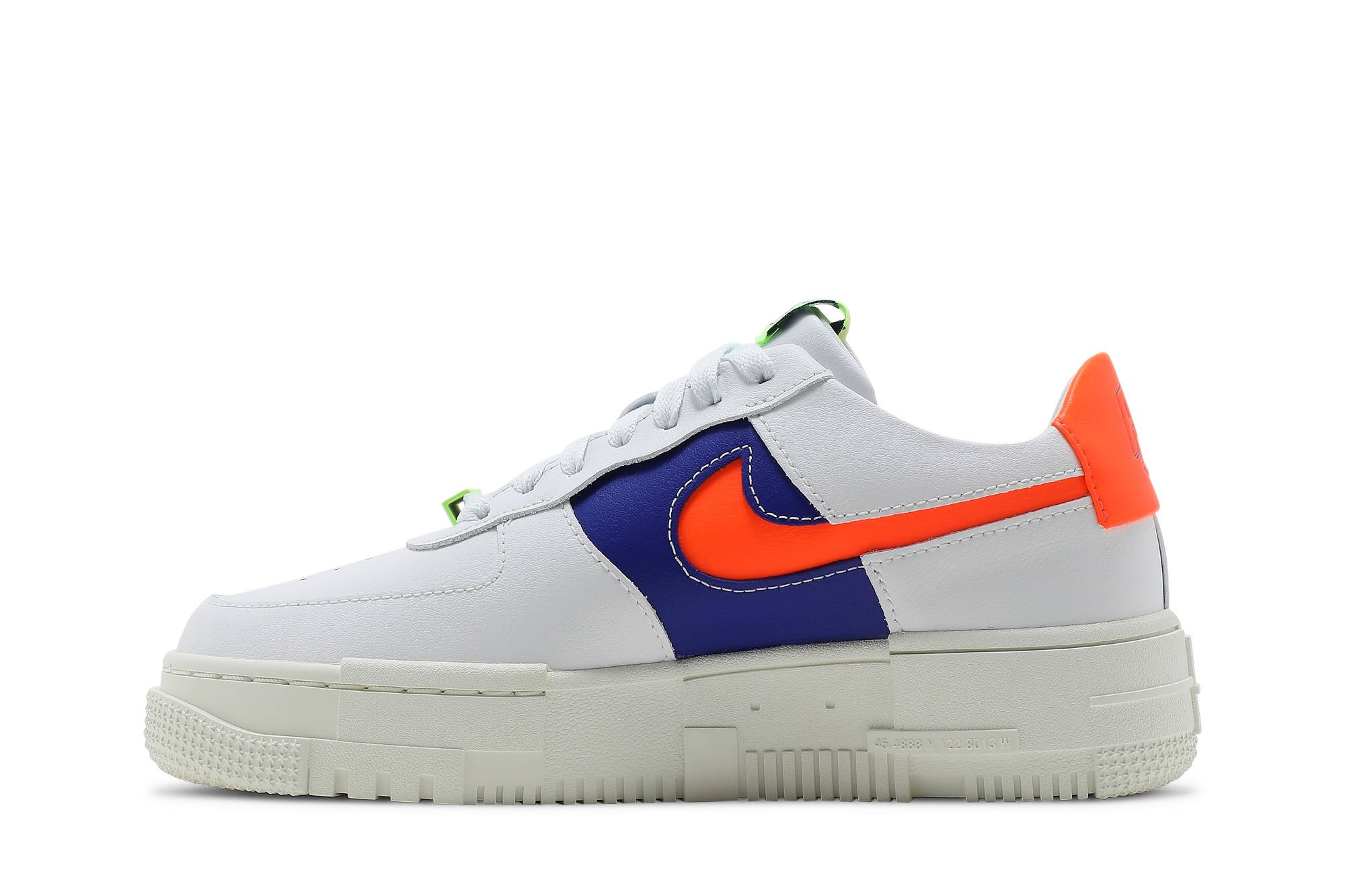Lookbook (W) Nike Air Force 1 Pixel 'Blanco Concorde Carmesí' DM8340-100