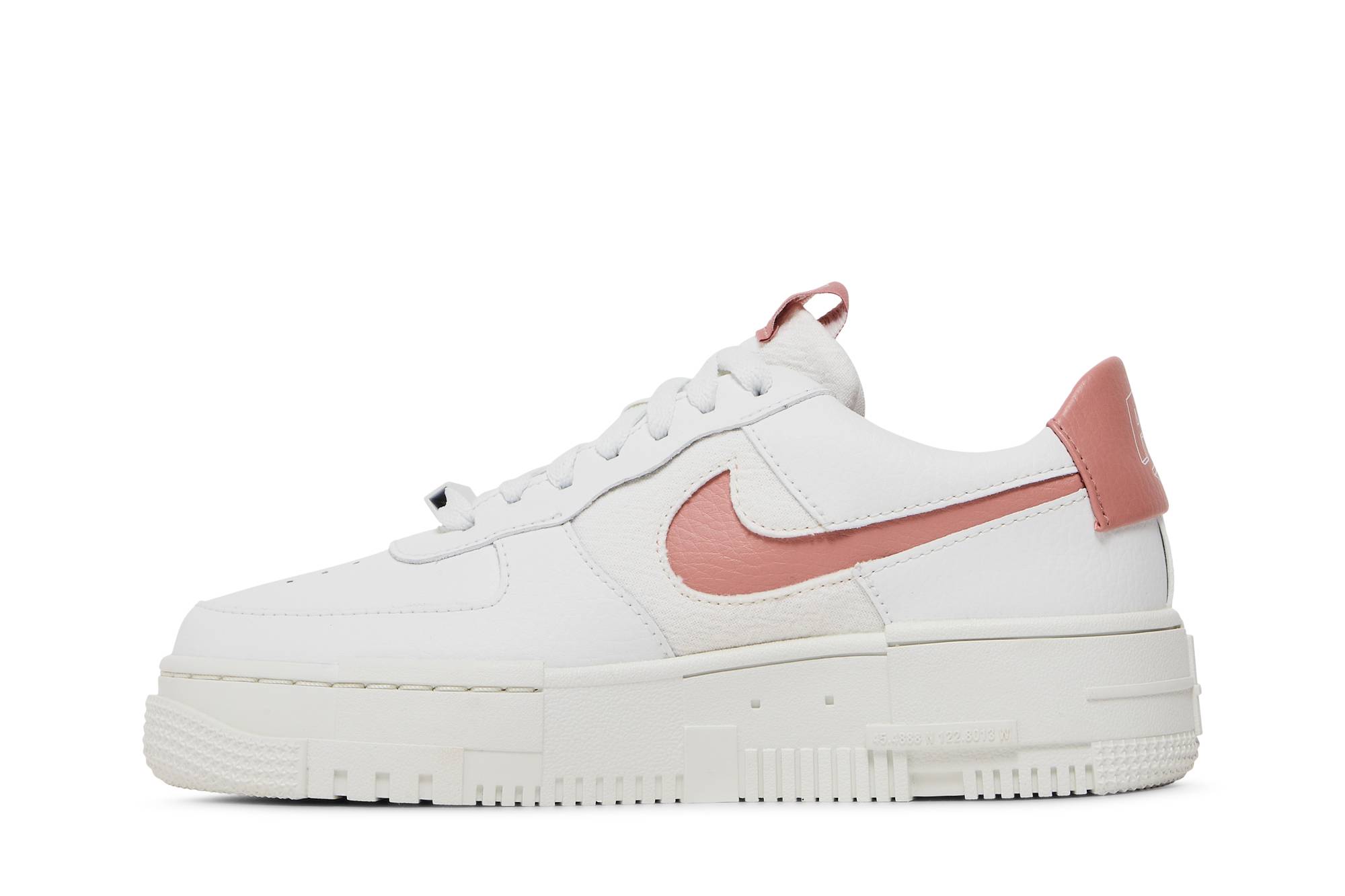 (W) Nike Air Force 1 Pixel 'White Rust Pink' 圖 3