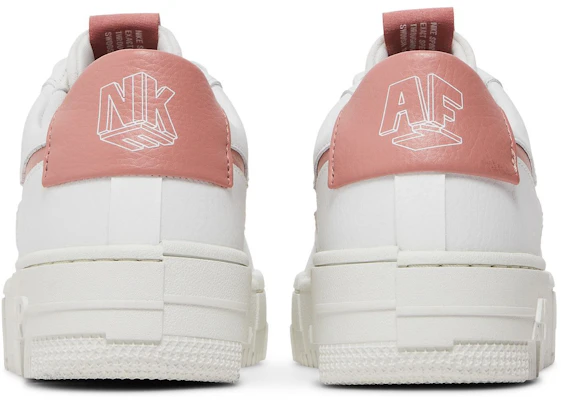 (W) Nike Air Force 1 Pixel ''Wit Roze Roest'' CK6649-103 Details for (W) Nike Air Force 1 Pixel ''Wit Roze Roest'' CK6649-103