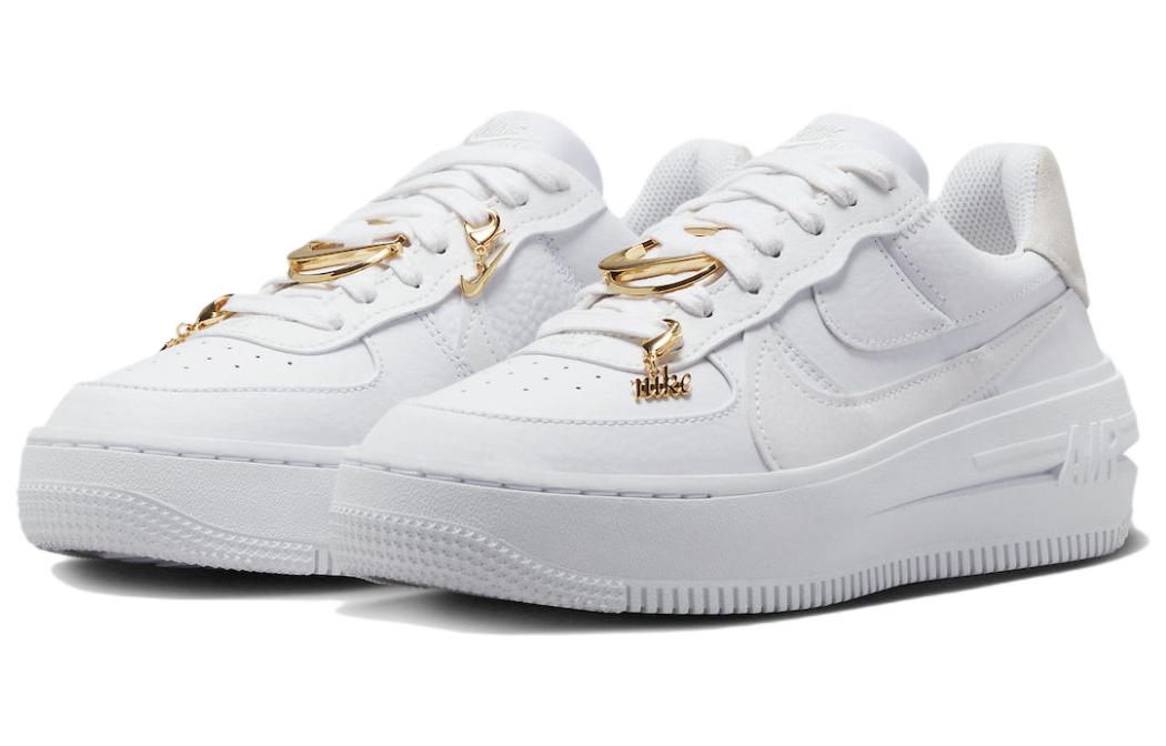 Lookbook (W) 耐克 Air Force 1 PLT.AF.ORM 'Bling' 闪耀运动鞋 FB8473-100