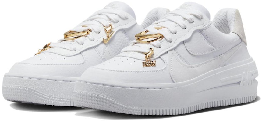 (W) 耐克 Air Force 1 PLT.AF.ORM 'Bling' 闪耀运动鞋 FB8473-100 Lookbook (W) 耐克 Air Force 1 PLT.AF.ORM 'Bling' 闪耀运动鞋 FB8473-100