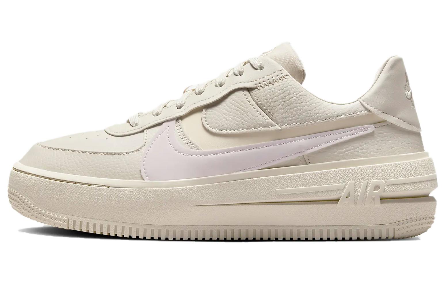 Buy Nike Air Force 1 PLT.AF.ORM 舒適百搭 減震耐磨 低筒 板鞋 女款 象牙色